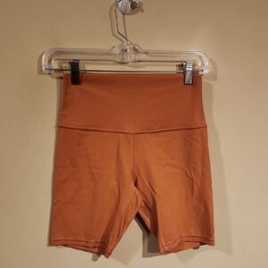 lululemon athletica Biker Shorts Brown Bike Shorts